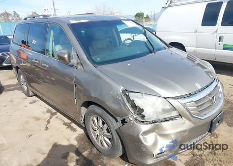 2009 Honda Odyssey Ex-L из США, поврежденный, VIN 5FNRL38769B003680